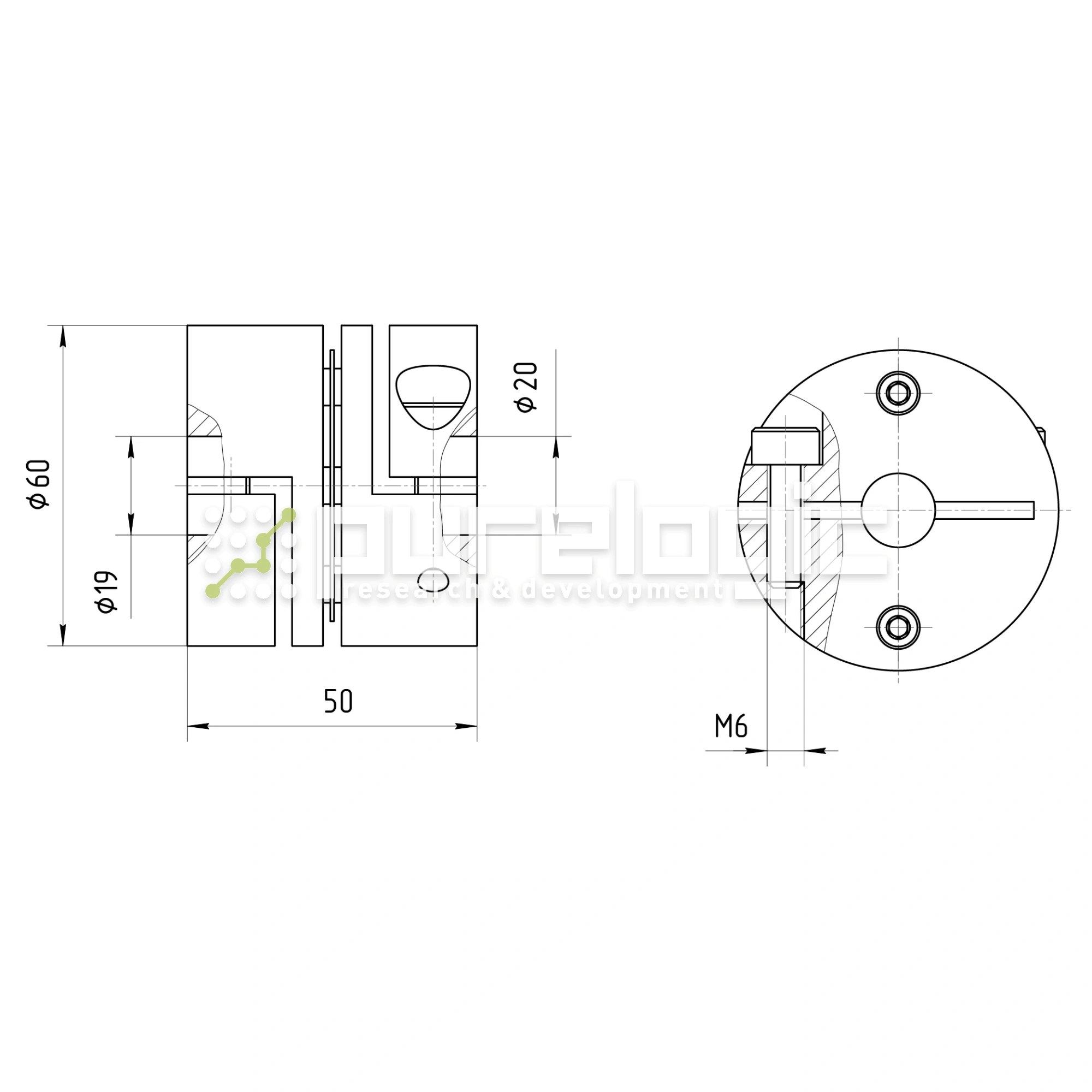 Муфта соединительная BDY-6050-19-20 4 116 Муфта соединительная BDY-6050-19-20 фото