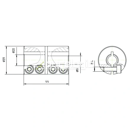Муфта соединительная BA-39-19-20 фото