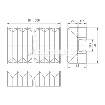 Гофрозащита DCV-H30-300 фото