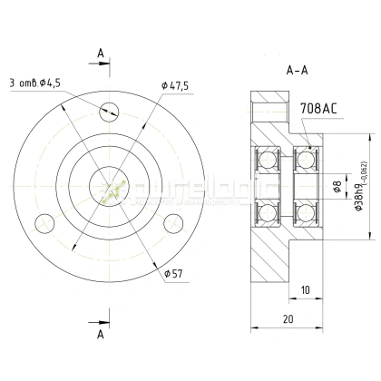 Опора винта PL-FK-8 фото