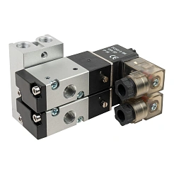 Пневмораспределитель 3V110-06-2F 24VDC 3 733 руб. Пневмораспределитель 3V110-06-2F 24VDC