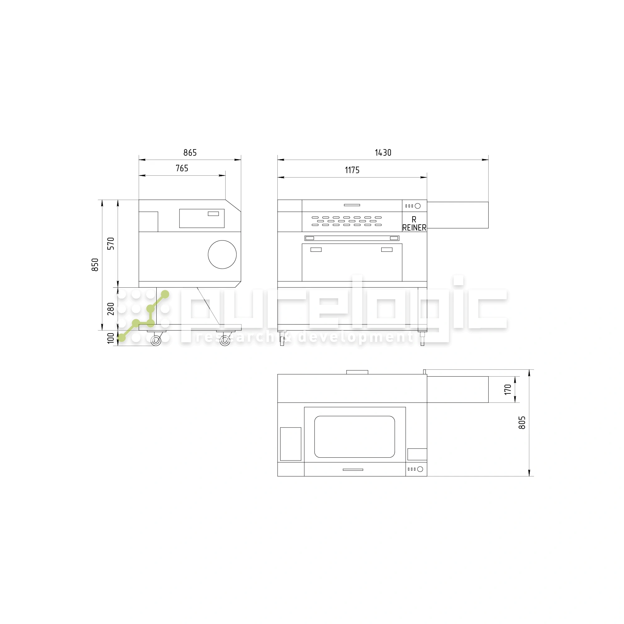 Лазерный станок REINER LH750-80W 260 402 Лазерный станок REINER LH750-80W фото