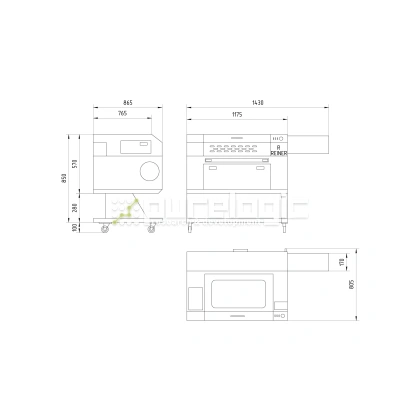 Лазерный станок REINER LH750-80W 260 402 Лазерный станок REINER LH750-80W фото