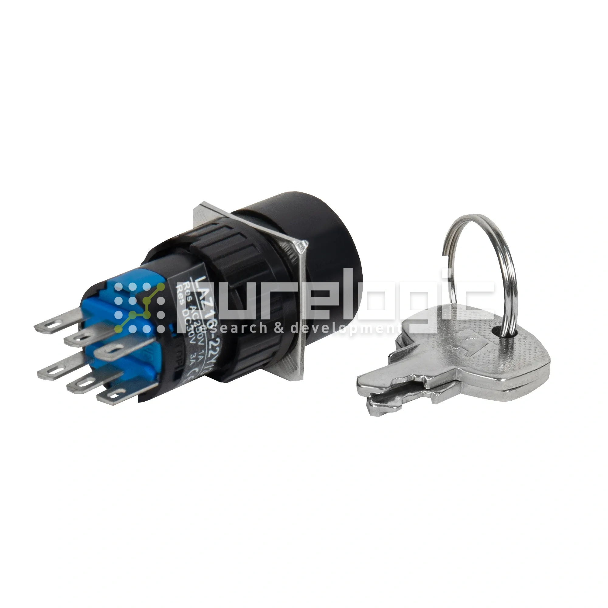 Переключатель AD16-22YF-3P 769 Переключатель AD16-22YF-3P фото