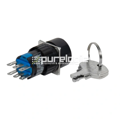 Переключатель AD16-22YF-3P 769 Переключатель AD16-22YF-3P фото