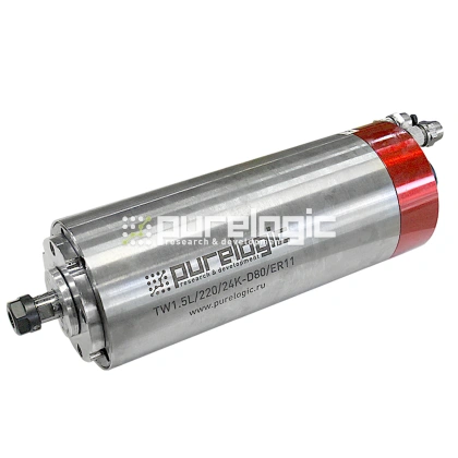 Шпиндель водяной TW1.5L/220/24K-D80/ER11 фото