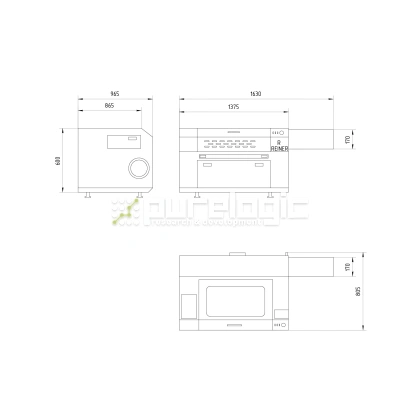 Лазерный станок REINER LH960-130W фото
