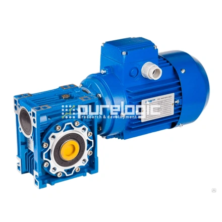 Червячный мотор-редуктор ERV050(i=20)80B5-0.55 фото