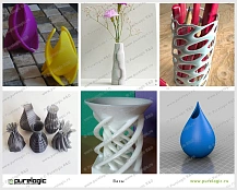 3D модели (Вазы)