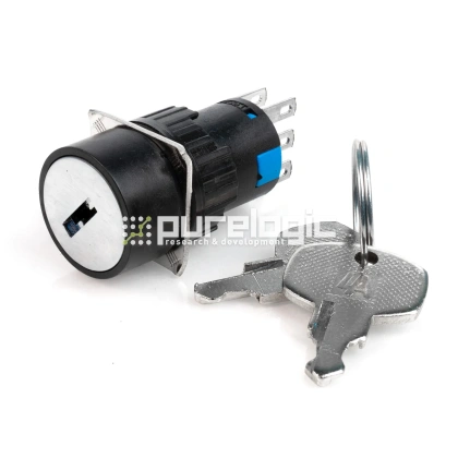 Переключатель AD16-22YF-2P  853 Переключатель AD16-22YF-2P  фото