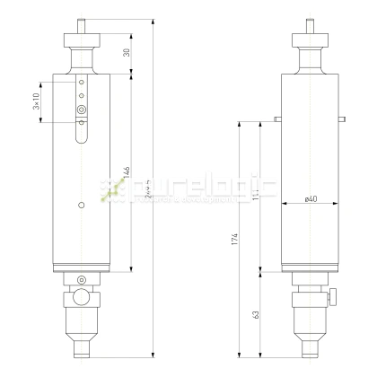 Флюгерный нож SRT91115 фото