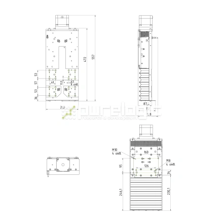 Модуль оси Z RY-Z170-RM16 фото