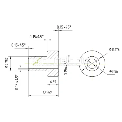 Втулка PLB1 1 218 Втулка PLB1 фото