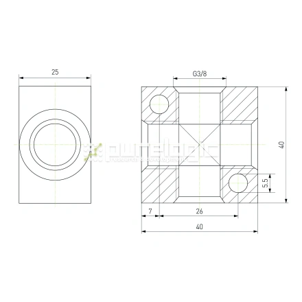 Коллектор 3033 3/8 фото