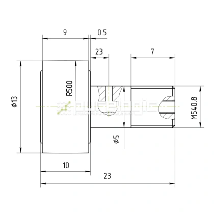 Ролик на игольчатом подшипнике KR13 160 Ролик на игольчатом подшипнике KR13 фото