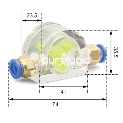 Визуальный индикатор потока WFS-1P-10 794 Визуальный индикатор потока WFS-1P-10 фото