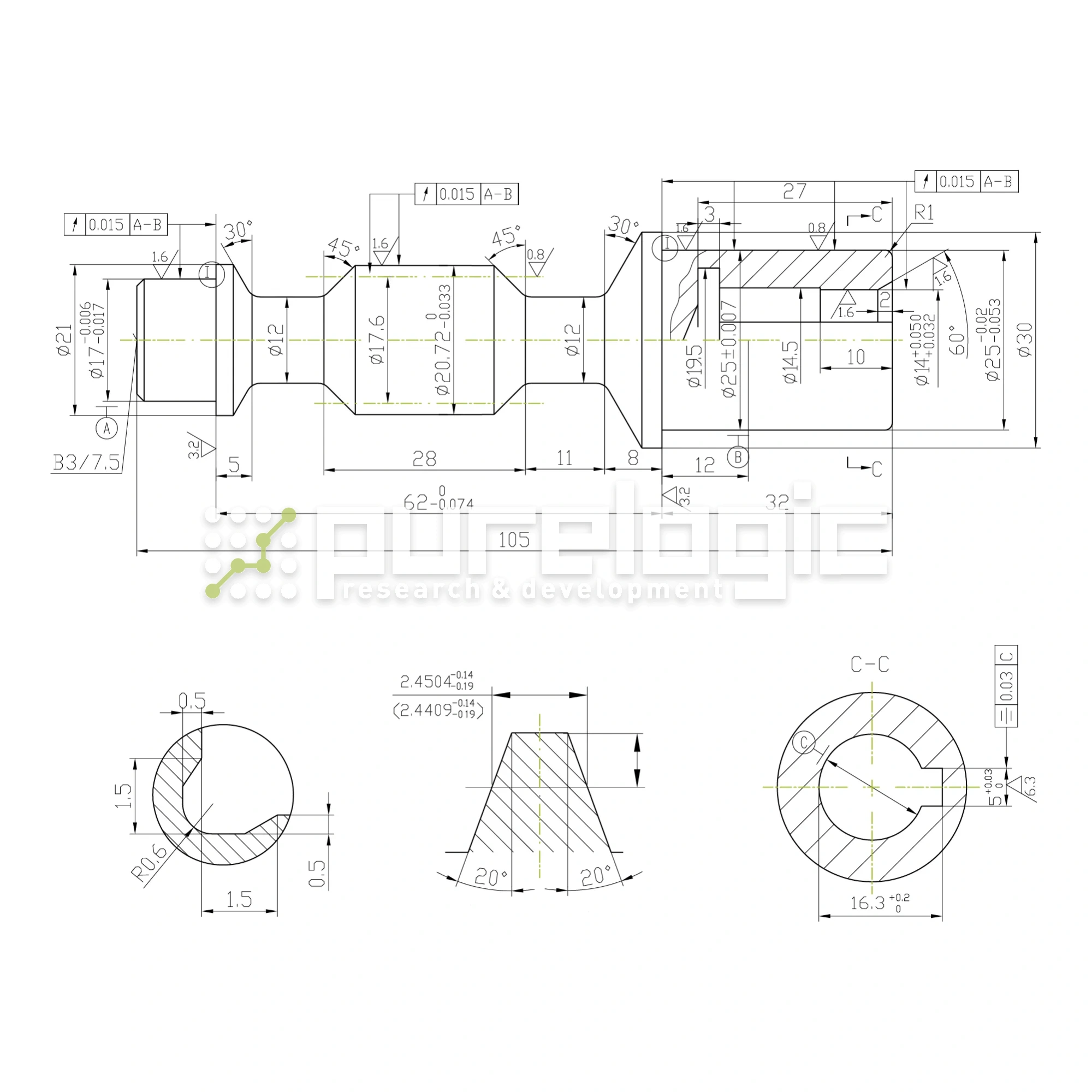 Червячный винт W4040-14 3 160 Червячный винт W4040-14 фото