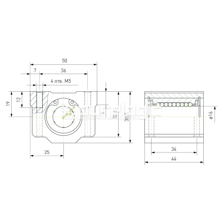 Модуль опорный SC16 фото