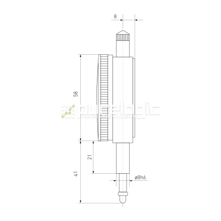 Индикатор циферблатный DI-10 фото