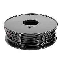 Пластиковая нить черная 3D-PLA3.0-BLK-1