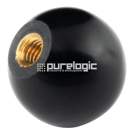 Ручка круглая 100118-20*M5 фото