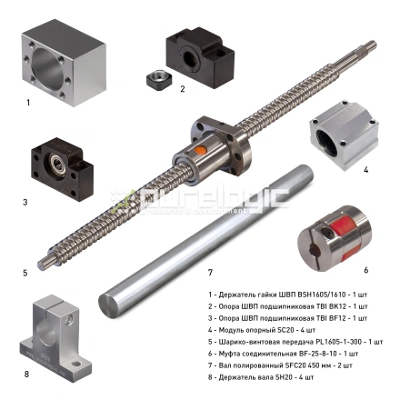 Набор механики PL1605B-180S1 фото