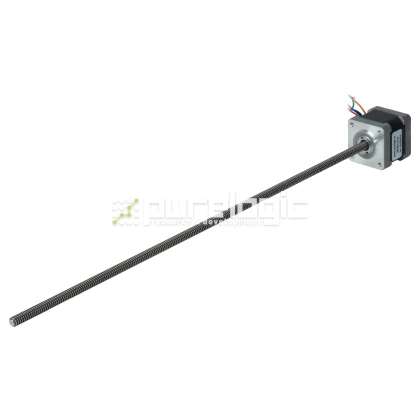 Двигатель шаговый с вал-гайкой 14HY3402-6.35x1.58 фото