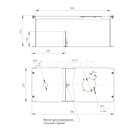 Бак СОЖ PL-WC20 16 765 Бак СОЖ PL-WC20 фото
