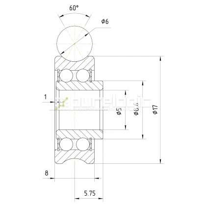 Опорный ролик SG15 фото