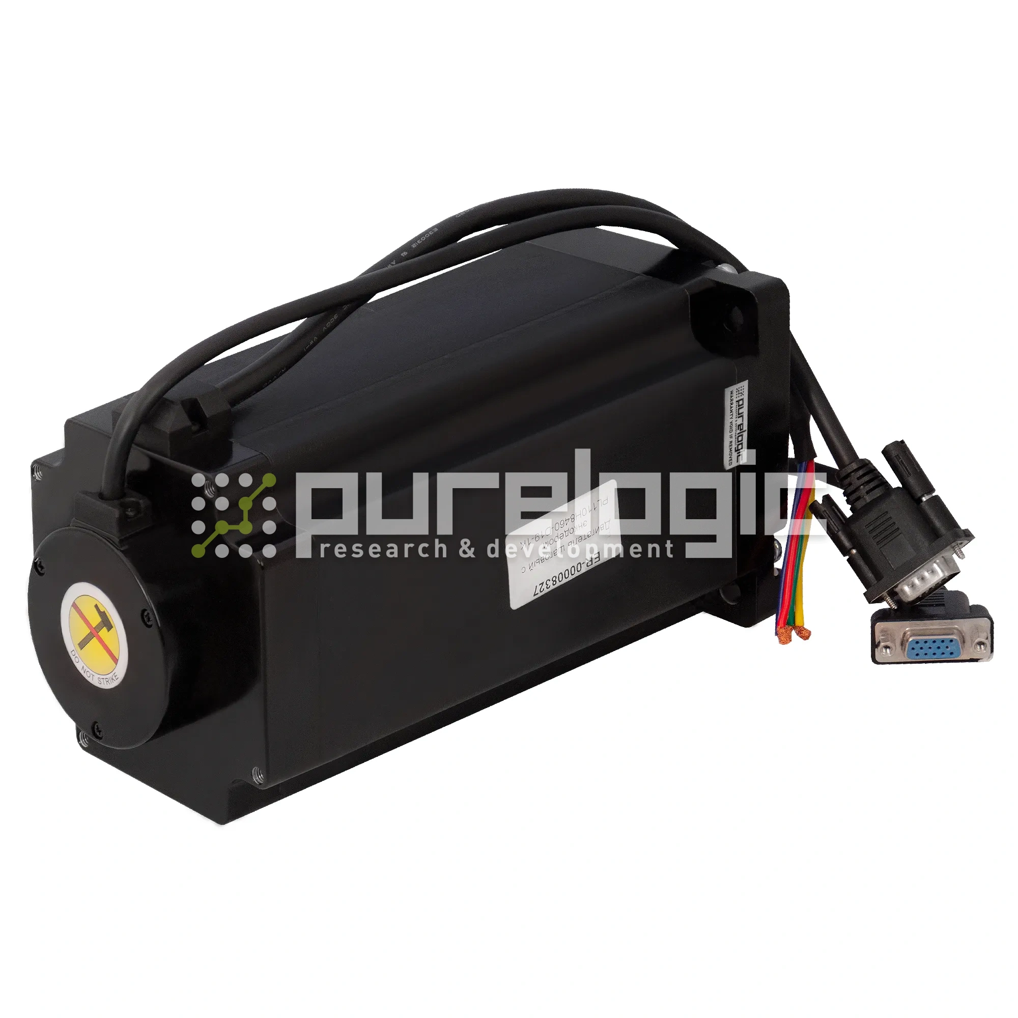 Двигатель шаговый с энкодером PL110H8460-D19-1K 41 060 Двигатель шаговый с энкодером PL110H8460-D19-1K фото