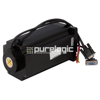 Двигатель шаговый с энкодером PL110H8460-D19-1K 41 060 Двигатель шаговый с энкодером PL110H8460-D19-1K фото