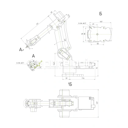 Манипулятор PLRP6-01 фото