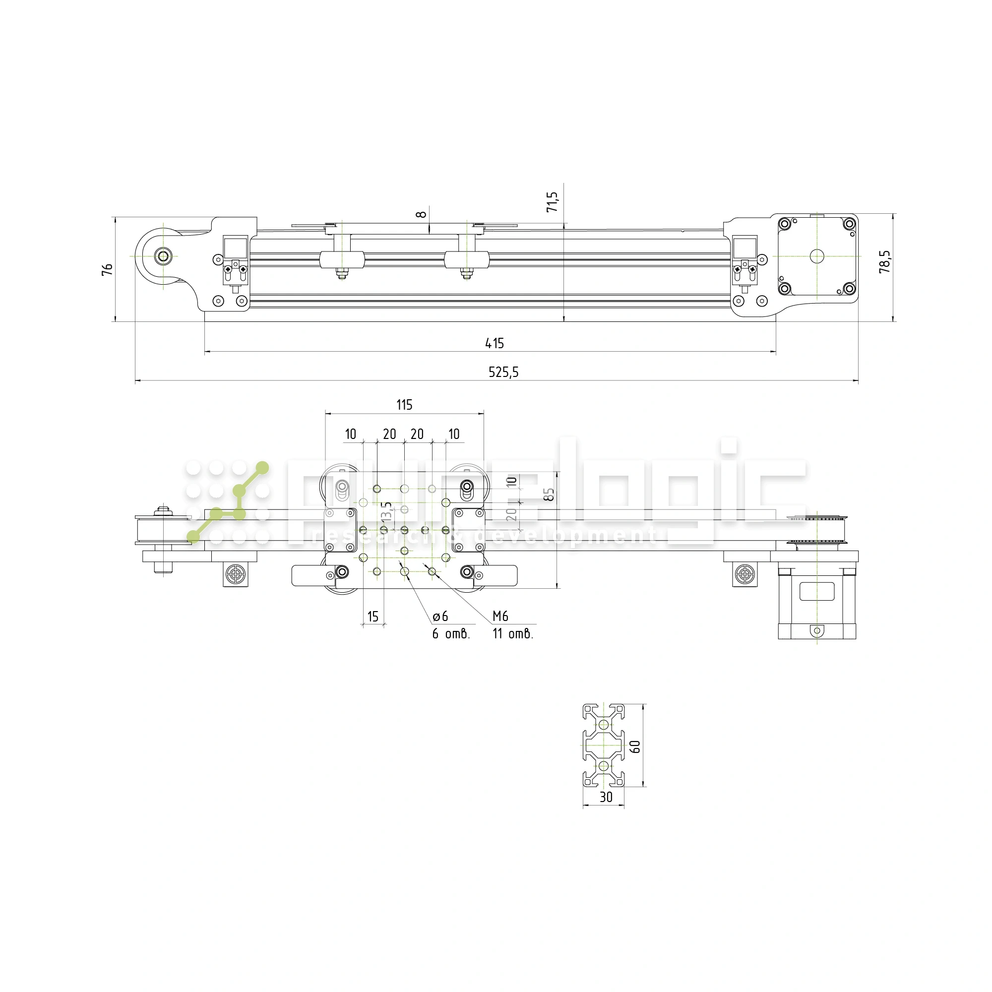 Комплект модуля перемещения PLLM-51-2 23 131 Комплект модуля перемещения PLLM-51-2 фото