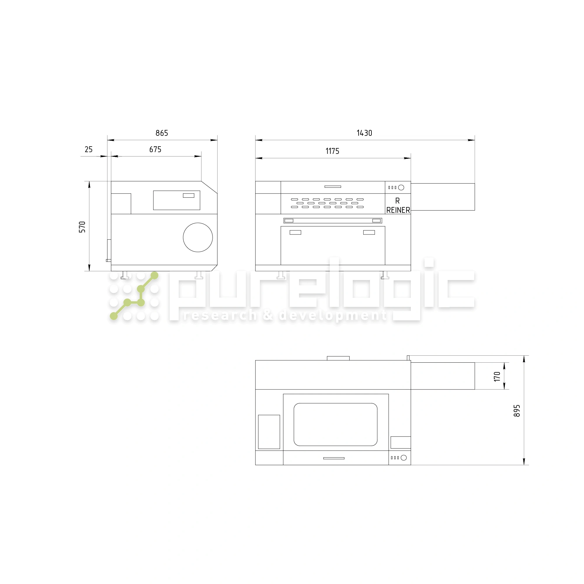 Лазерный станок REINER LP750-60W фото