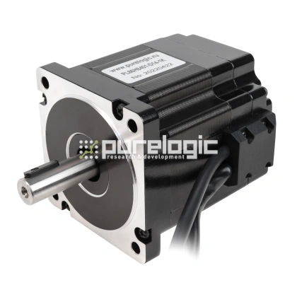 Двигатель шаговый с энкодером PL86H8401-D14-1K 15 728 Двигатель шаговый с энкодером PL86H8401-D14-1K фото