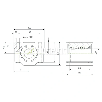 Модуль опорный SC50 фото