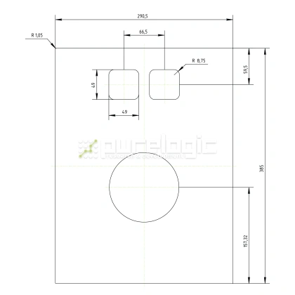 Промышленный трекбол CT-KM01-2 11 417 Промышленный трекбол CT-KM01-2 фото