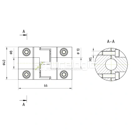 Муфта соединительная BF3-4066-8-10 3 034 Муфта соединительная BF3-4066-8-10 фото