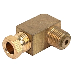 Штуцер угловой с обратным клапаном PL-6182