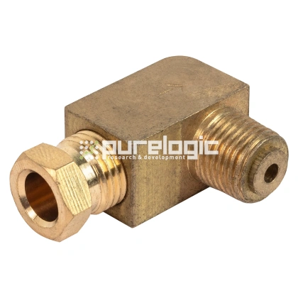 Штуцер угловой с обратным клапаном PL-6182 фото