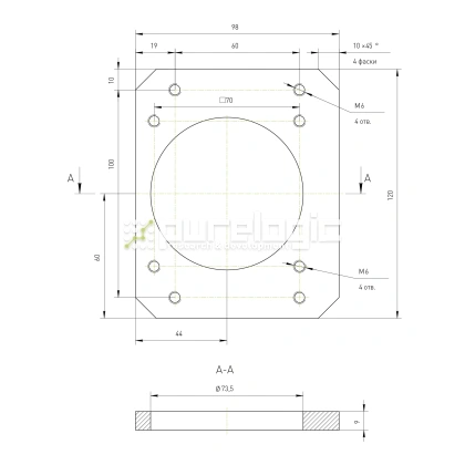 Кронштейн двигателя RY-MB86 3 132 Кронштейн двигателя RY-MB86 фото