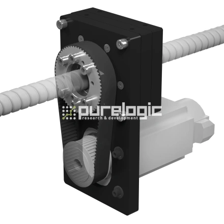 Модуль вращающейся гайки ШВП RY-MRN2525 фото