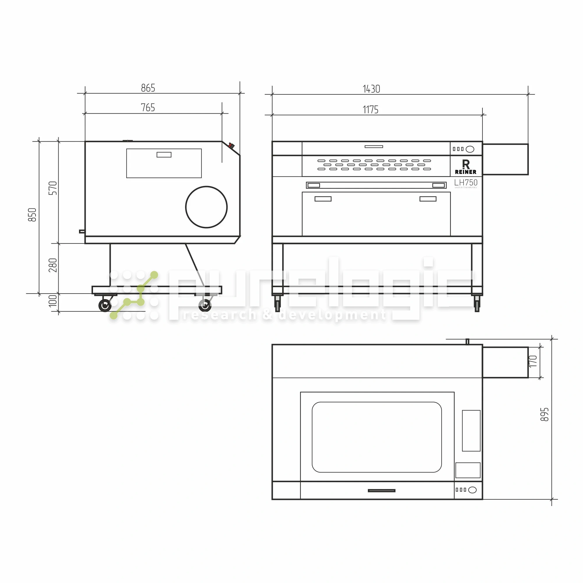 Лазерный станок REINER LH750-80W 260 402 Лазерный станок REINER LH750-80W фото