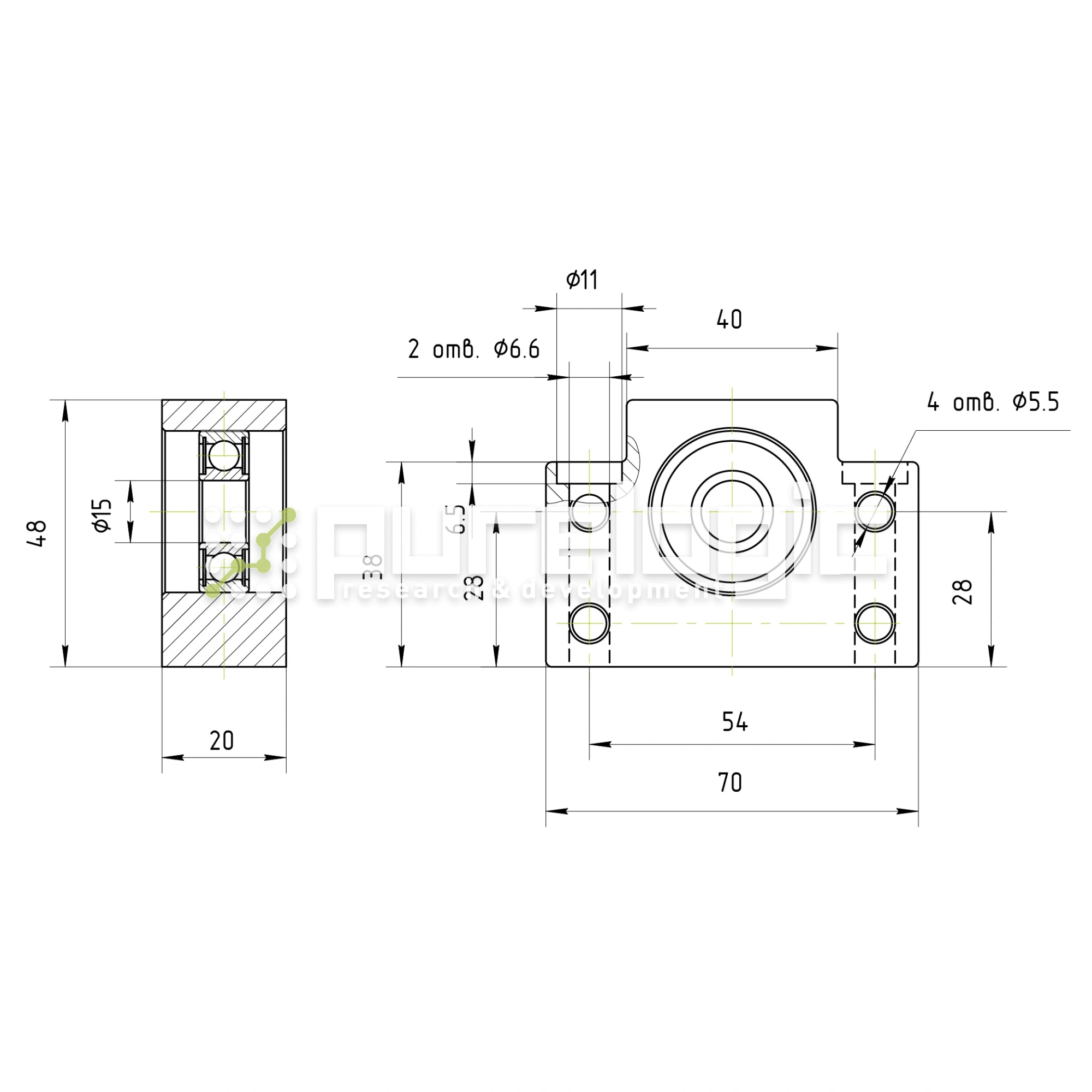 Опора ШВП BSS BF15-C7 2 088 Опора ШВП BSS BF15-C7 фото