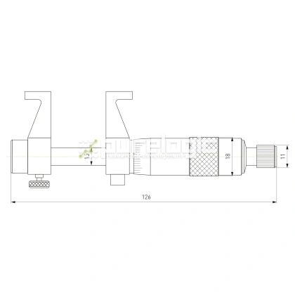 Микрометр внутренний IM-030 фото