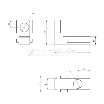 Внутренний угловой соединитель 40DKE 139 Внутренний угловой соединитель 40DKE фото