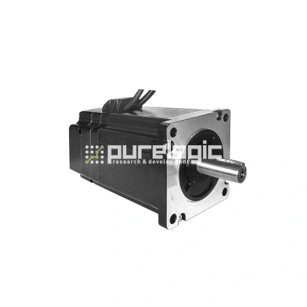 Двигатель шаговый с энкодером и тормозом CS-M23445B фото