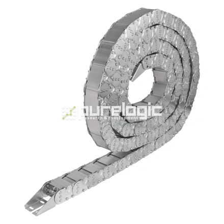 Кабель-канал металлический T070F.1.60S-R90 фото