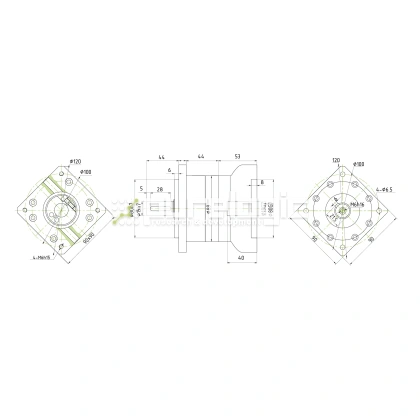 Редуктор планетарный 90PLF10K-19S-D19 фото