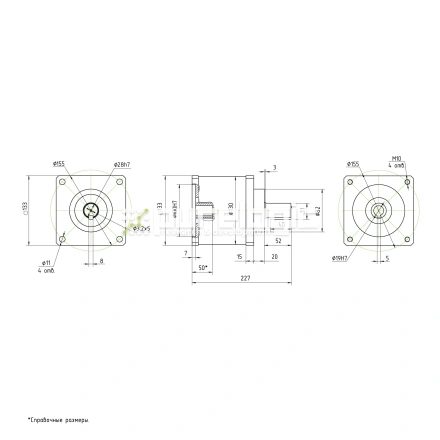 Редуктор планетарный 130PX16K-19K фото